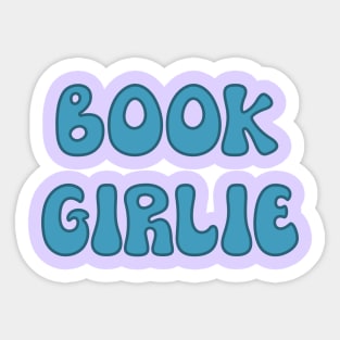 BOOK GIRLIE Sticker